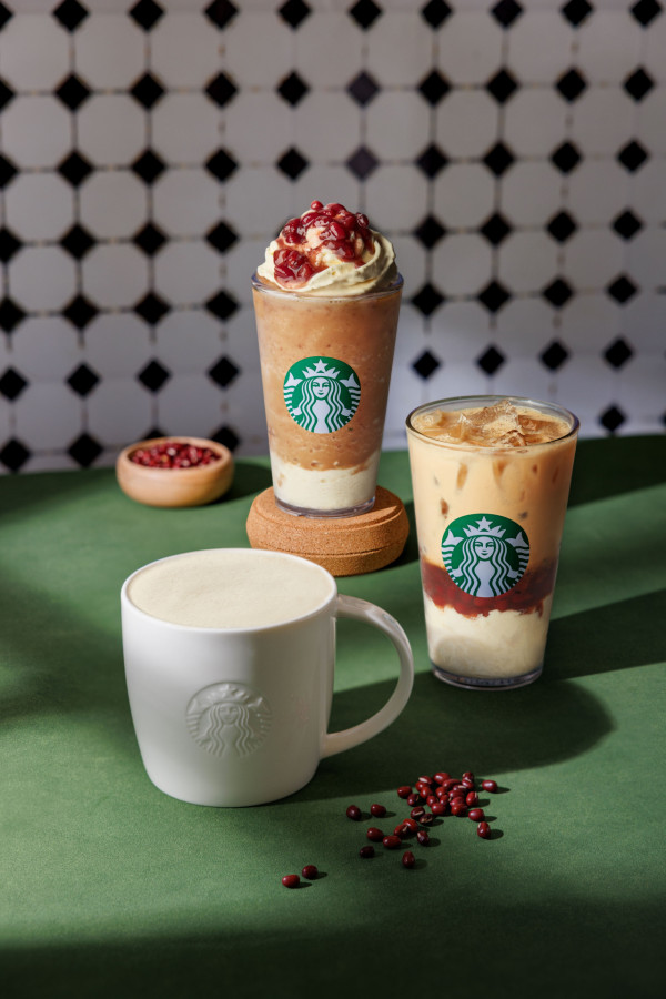 Starbucks星巴克全新紅豆杏仁奶咖啡！期間限定新品 加入香港經典懷舊風味