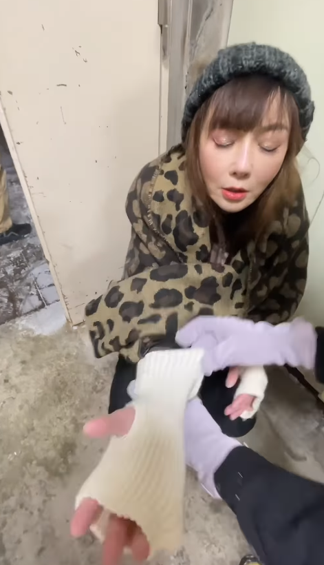 日本立山黑部零下6度兼暴雪 女星著比堅尼失溫險喪命 附正確衣著教學!