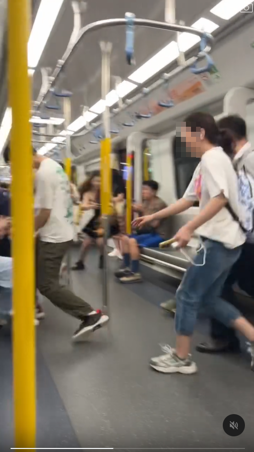 五一黃金周｜東鐵綫疑大批內地客衝門 爭到位即眉開眼笑 落車乘客退避三舍 