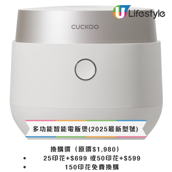 一田優惠｜一田全新印花換領韓國廚具！低至免費換走多功能電飯煲／食物料理機／加壓電飯煲／攪拌杯！