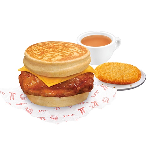 醬燒雞扒鬆甜包餐，套餐價$33，圖片來源︰KFC。