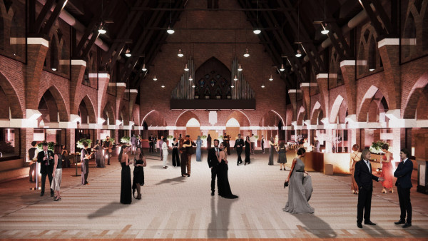 荷蘭百年教堂創意改造成公共泳池！另設圖書館/餐廳  重塑荒廢建築社區價值 