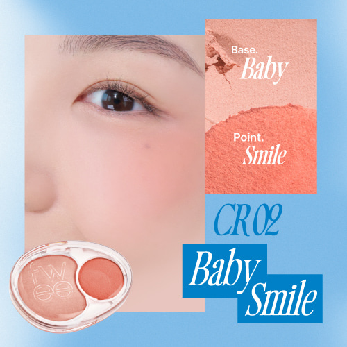 fwee Mellow Dual Blusher柔霧雙色胭脂