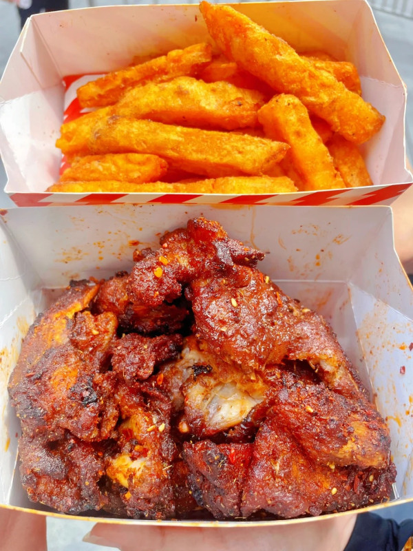 深圳壹方城人氣炸雞店！必食雞腿肉/甘梅地瓜/杏鮑菇 