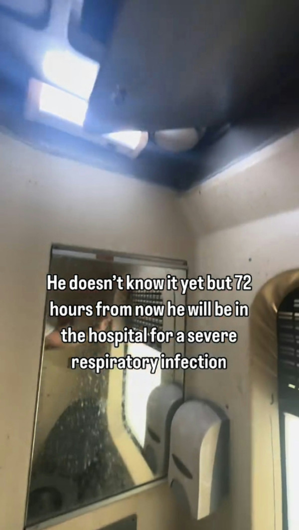 旅遊達人印度搭火車患呼吸感染 嚴重到要戴氧氣罩 形容如置身屍堆中 