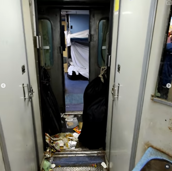 旅遊達人印度搭火車患呼吸感染 嚴重到要戴氧氣罩 形容如置身屍堆中 