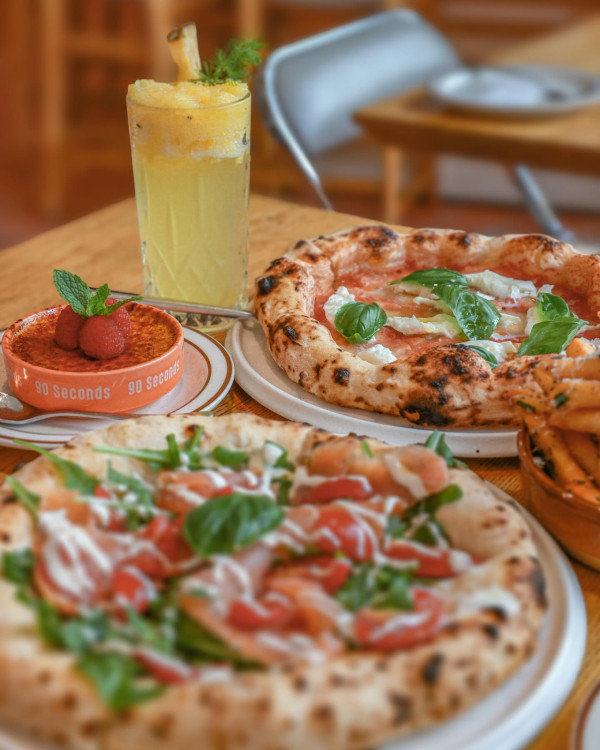 深圳星河COCO Park必食Pizza店「90 seconds」!正宗拿坡里pizza/香草焦糖布蕾