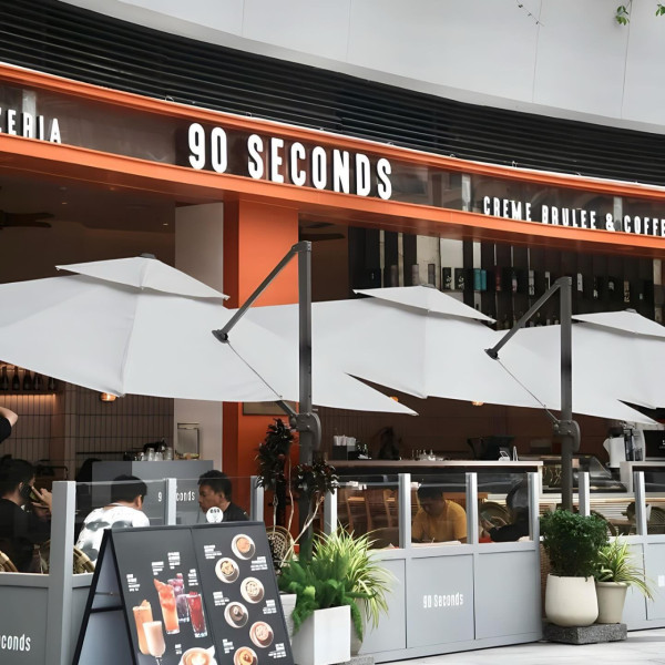 深圳星河COCO Park必食Pizza店「90 seconds」!正宗拿坡里pizza/香草焦糖布蕾