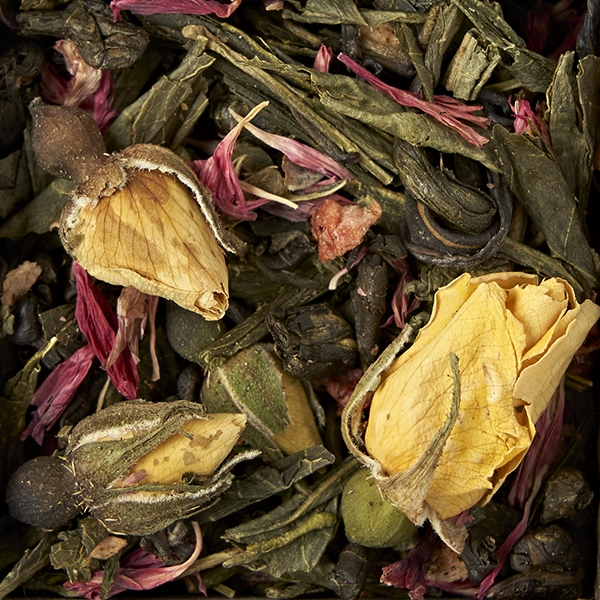 九龍香格里拉聯乘意大利茗茶品牌 La Via del Tè 下午茶  紅皇帝蟹沙律/ 白桃鵝肝慕斯配千層酥 / 乳酪米香開心果蛋糕