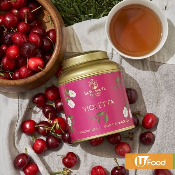 九龍香格里拉聯乘意大利茗茶品牌 La Via del Tè 下午茶  紅皇帝蟹沙律/ 白桃鵝肝慕斯配千層酥 / 乳酪米香開心果蛋糕