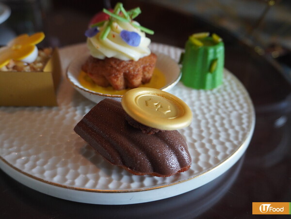 九龍香格里拉聯乘意大利茗茶品牌 La Via del Tè 下午茶  紅皇帝蟹沙律/ 白桃鵝肝慕斯配千層酥 / 乳酪米香開心果蛋糕