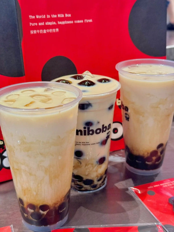  內地奶茶店Uniboba攻港，圖片來源︰小紅書@BabY-沈。