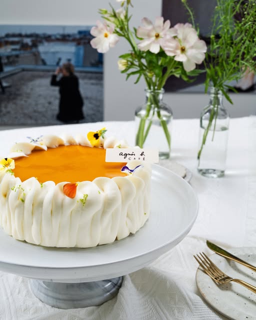 agnès b. CAFÉ  Fleur d'été 熱帶水果芝士蛋糕4吋 $350