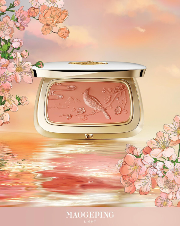 毛戈平MAOGEPING LIGHT必買推介:桃枝飛羽漫彩腮紅 HKD $365