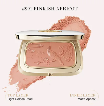 毛戈平MAOGEPING LIGHT必買推介:桃枝飛羽漫彩腮紅 HKD $365