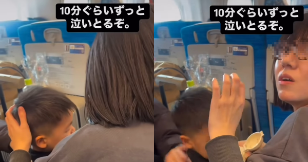 有片｜日本新幹線中國小孩喊足十分鐘 日男當面責罵 卻因講錯一英文變笑點 