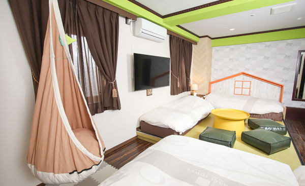 大阪天王寺峇里塔酒店（圖片來源：andanomori.jp）