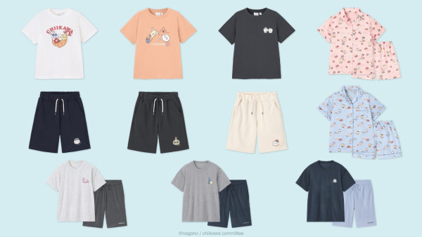 GU再度聯乘CHIIKAWA！5月23日登場 睡衣/T-shirt/小袋