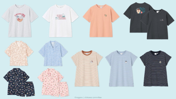 GU再度聯乘CHIIKAWA！5月23日登場 睡衣/T-shirt/小袋