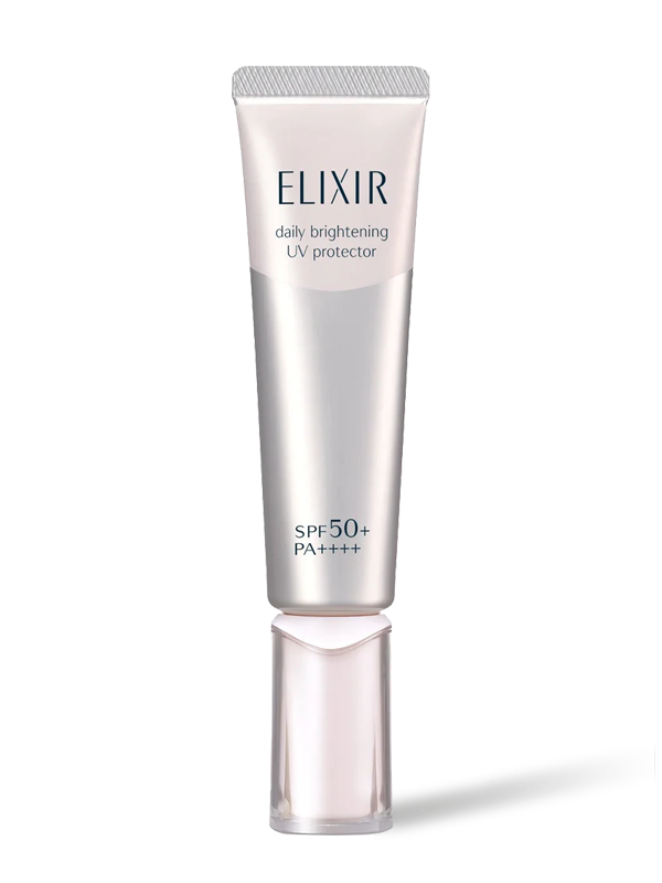 日本防曬推薦|3. Elixir 膠原亮白淨斑妝前防曬底霜 SPF50+ PA++++