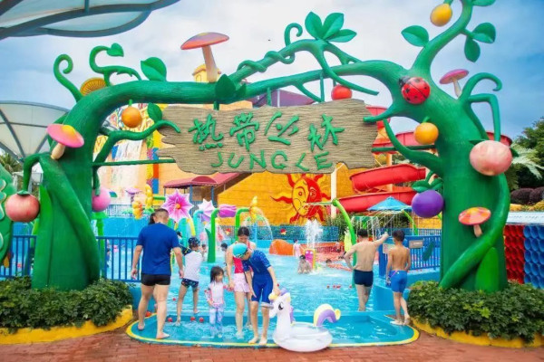 瑪雅水公園(圖片來源:深圳歡樂谷微信公眾號) 瑪雅水公園(圖片來源:深圳歡樂谷微信公眾號)