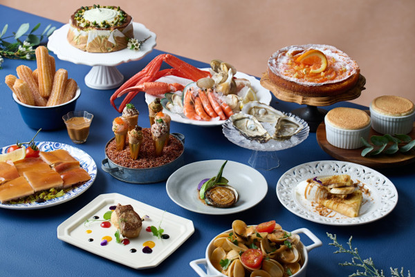 九龍東皇冠假日酒店自助餐買1送1！人均$359起 任食法國鴨肝/生蠔/焗龍蝦/帶子刺身