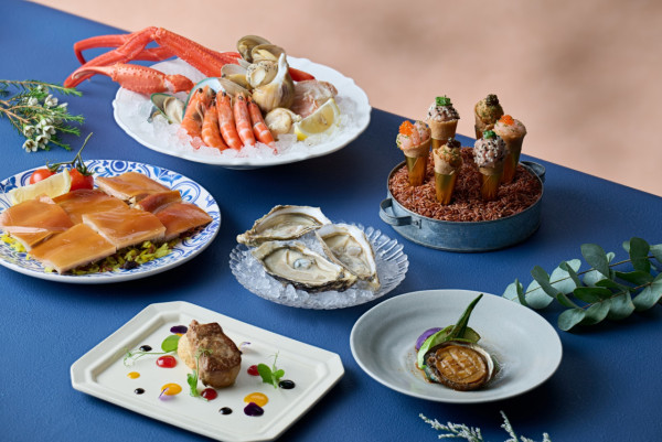 九龍東皇冠假日酒店自助餐買1送1！人均$359起 任食法國鴨肝/生蠔/焗龍蝦/帶子刺身