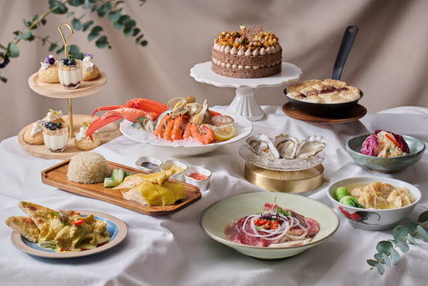 九龍東皇冠假日酒店自助餐買1送1！人均$359起 任食法國鴨肝/生蠔/焗龍蝦/帶子刺身