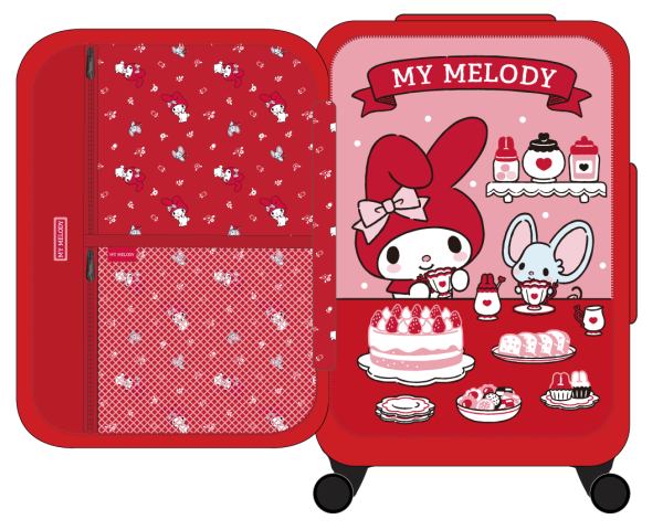 My Melody 前開蓋日本輪胖胖箱 (預購價: 20”$699/ 24”$899/ 29”$999/件)。