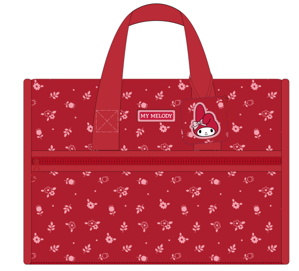 My Melody 摺疊式旅行袋 (預購價：$339)。