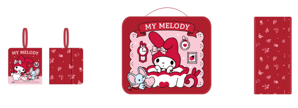 My Melody 可摺疊衣物收納袋套裝(3 件裝) (預購價：$280)。