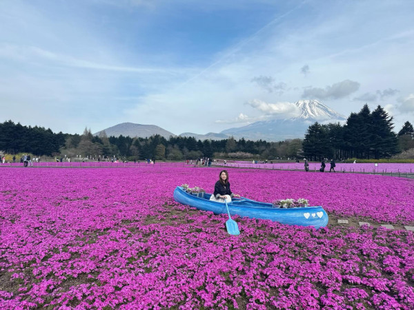 飛關東睇芝櫻祭富士山前打卡！前TVB主播李穎琳分享產後首個旅行 