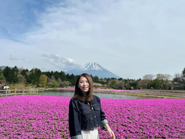 飛關東睇芝櫻祭富士山前打卡！前TVB主播李穎琳分享產後首個旅行 