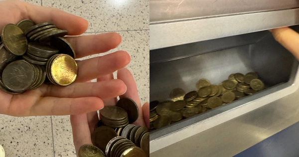 港鐵售票機化身「老虎機」？入$10紙幣吐出成座5毫子山！網民：你sure自己唔係冒險樂園？