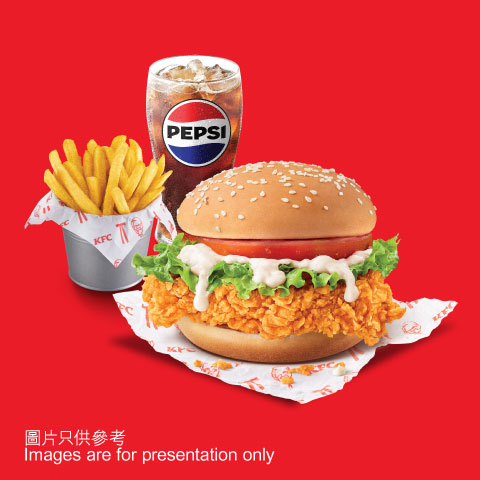 巴辣雞腿包餐