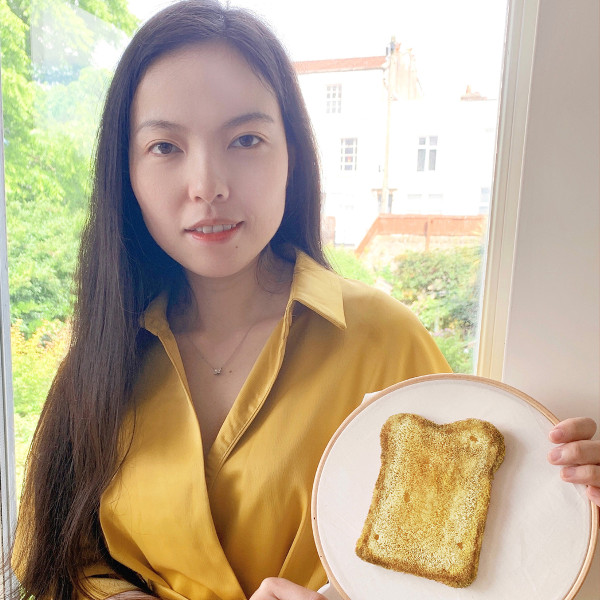 這些食物竟是3D立體刺繡?以假亂真巧手神還原漢堡/餐蛋麵!