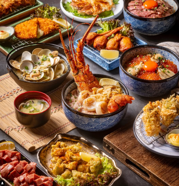 旺角新開日本許願達摩主題餐廳  達摩天丼／巨根玉子燒／和牛神石燒