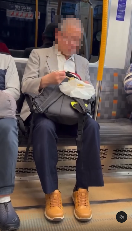 遊日旅客Threads公審當地人地鐵車廂進食 反被網民炮轟偷拍:你才沒品