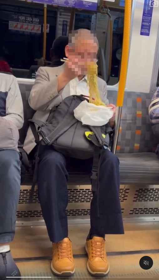 遊日旅客Threads公審當地人地鐵車廂進食 反被網民炮轟偷拍:你才沒品