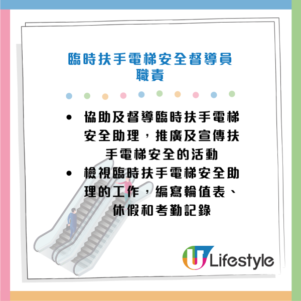 港鐵招聘扶手電梯安全助理/督導員！兼職時薪達$93！負責指導乘客正確使用扶手電梯
