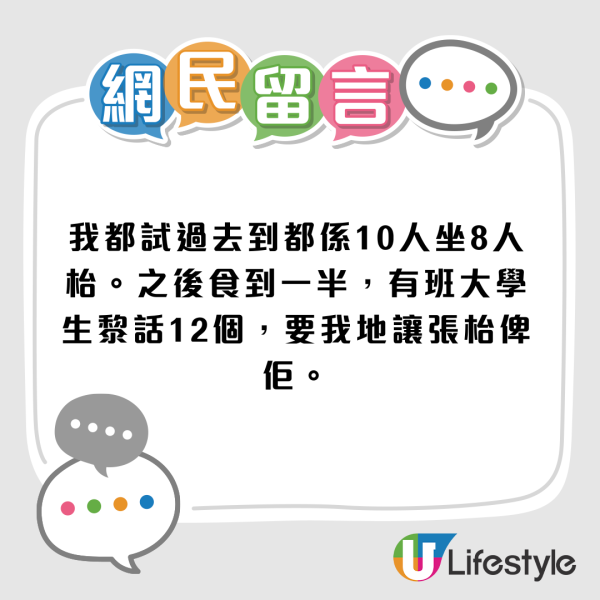 港女母親節聚餐中途被要求調檯！有2張空檯仍要換位？網民鬧自毀招牌︰真係唔好怪人北上消費！