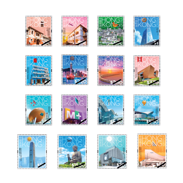 香港郵票2025新版16款HONG KONG地標1個細節位獲熱讚：一睇就知係香港！