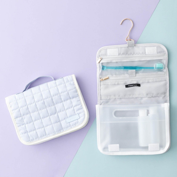 日本Francfranc旅行好物新品!粉嫩色系實用設計!隔熱直髮夾套/壓縮袋/行李袋