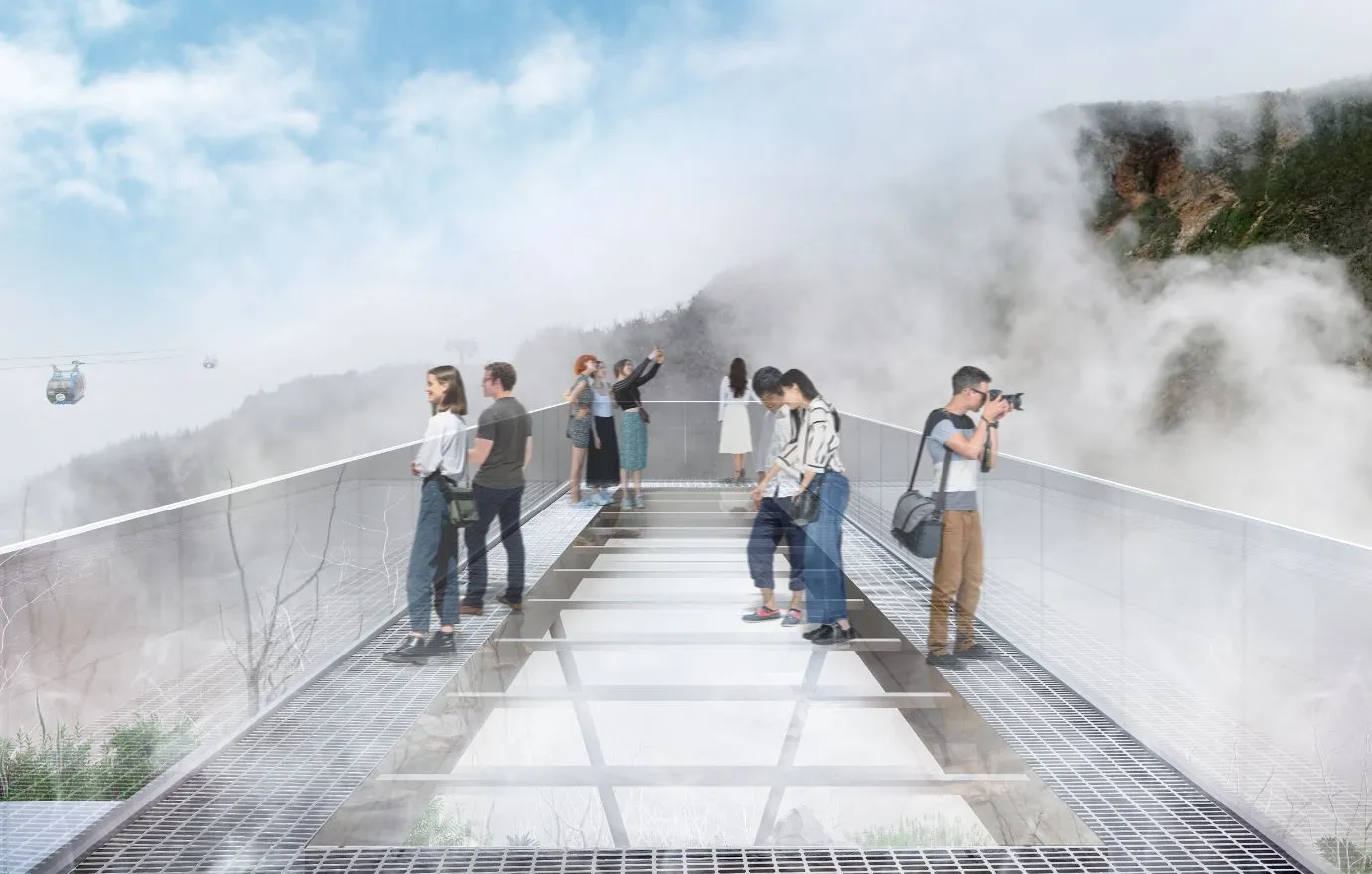 箱根大涌谷纜車即將翻新開幕!三大展望台+市集!玻璃觀景台/限定甜品