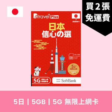 日本電話卡推薦｜遊日必備20款日本上網卡 4G/5G任揀/免費SIM卡 另有eSIM選擇