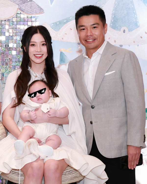 「最美千金」江鈺琪飛鵝山10億豪宅為仔仔慶祝1歲生日！罕晒愛兒正面照力證超強基因！