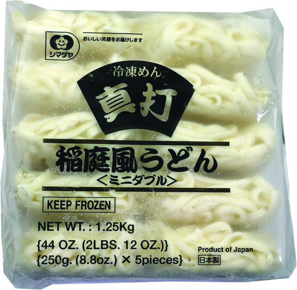 購買任何產品加$25 換購日本島田屋稻庭真打急凍烏冬 5 件裝 5*250g 一包 (標準價$35/包)