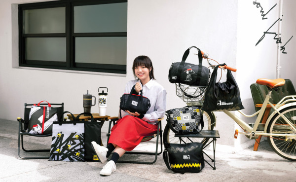 7-Eleven x Snoopy 聯乘！Black to Basic 輕裝隨行系列/$1起換隨行袋/雙層保溫杯/1 米Snoopy 公仔 