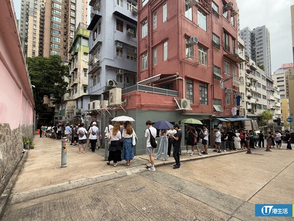 上環後巷中午驚現排隊人龍！激長蛇餅目測近50人只為搶一物