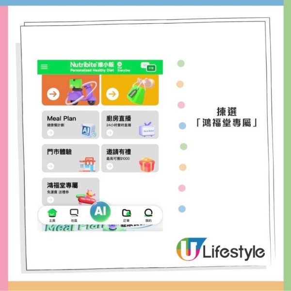 鴻福堂全新三餸飯優惠$2一餐！70款菜品選擇「DeepSeek AI」營養師製個人化健康餐單